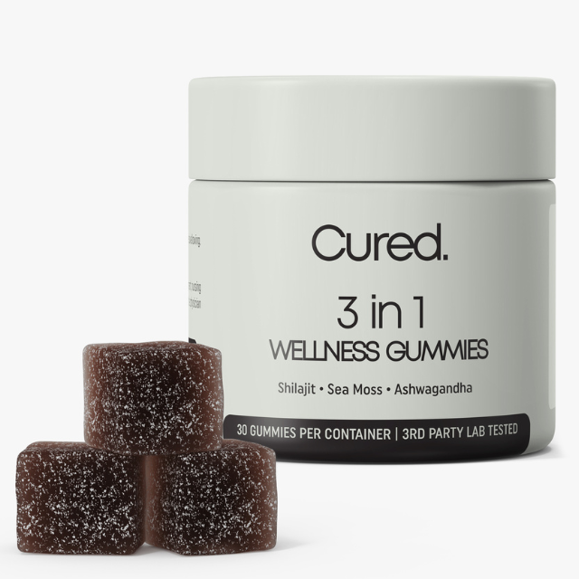 CURED® 3-in-1 Wellness Gummies